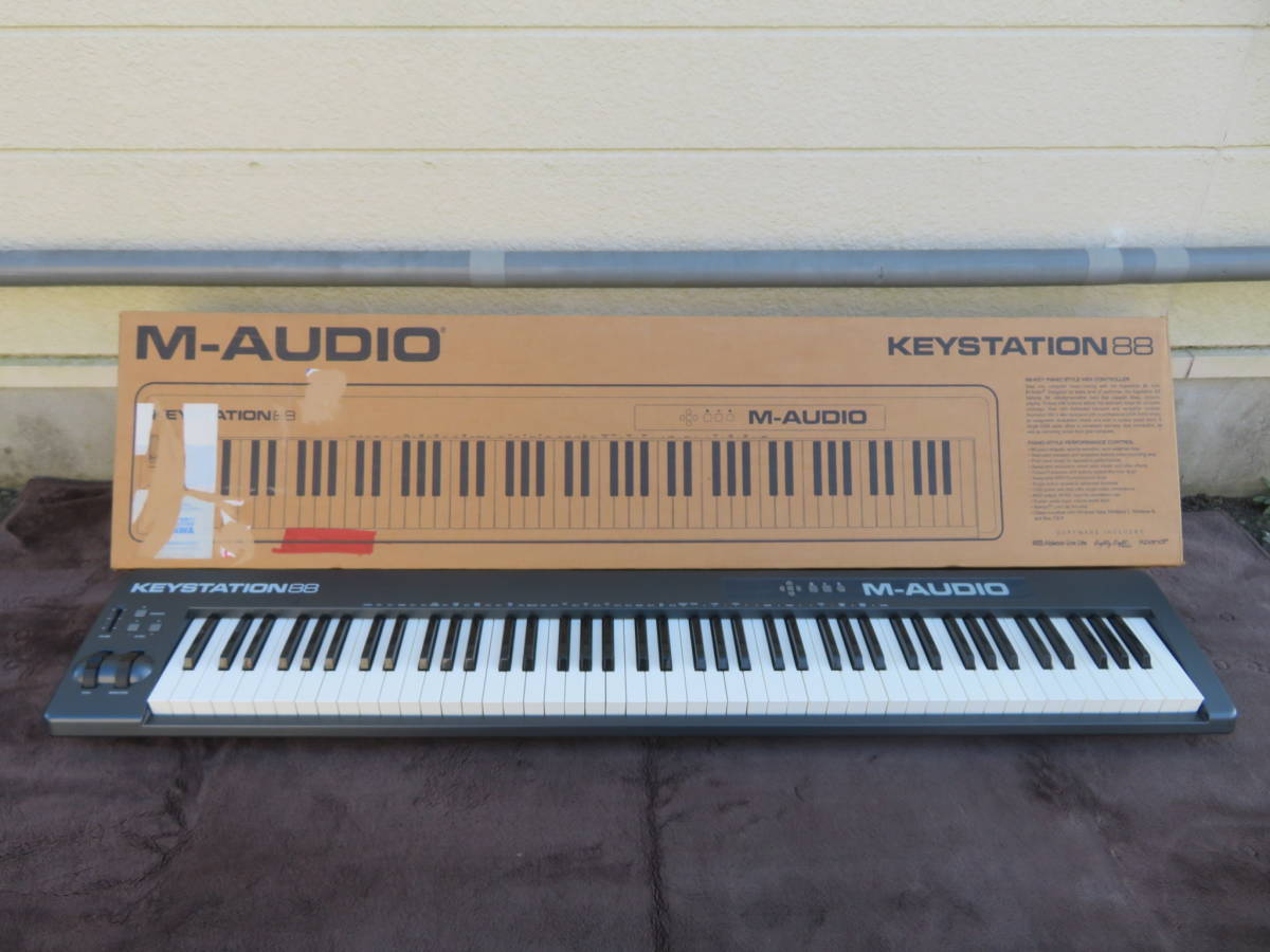 M-AUDIO Keystation 88 MIDIキーボード DTM/DAW 楽器/器材 おもちゃ・ホビー・グッズ 公式通販激安
