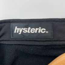 ヒステリックグラマー ☆ HYSTERIC GLAMOUR 漂う90s感♪ ライダース型 ジャージ ジャケット Fサイズ S相当 ブラック ストリート■EC147_画像6