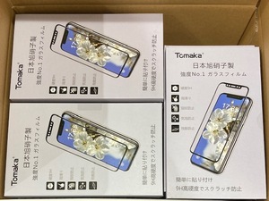 iPhone11/XR用 Tomaka 強度No.1ガラスフィルム 9H 35個セット ジャンク品