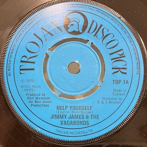 ★即決 Jimmy James / Help Yourself s23723 英70年プレス、7インチ ノーザン・ソウル ジミー・ジェームズ cw- Why 