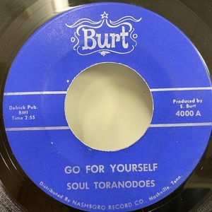 ★即決 Soul Toranodoes / Go for Yourself d0754 米オリジナル、7インチ。GL 95刻印 cw- Funky Thang FUNK45