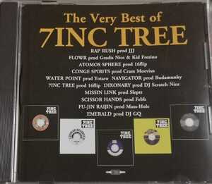 【THE VERY BEST OF 7INC TREE】 ISSUGI/16FLIP/BUDAMUNK/KID FRESINO/FEBB/jjj/MASS-HOLE/MONJU/DOWN NORTH CAMP/国内CD