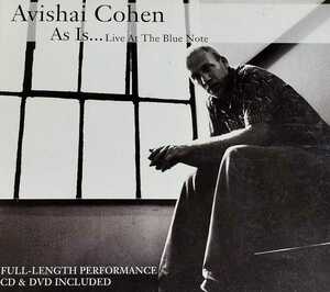 【AVISHAI COHEN/AS IS… LIVE AT THE BLUE NOTE】 アヴィシャイ・コーエン（ベース）/輸入盤CD＋DVD
