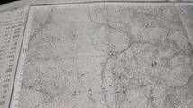 　古地図 　丹波　山梨県　　地図　資料　戦前　46×57cm　キレ　書き込み　明治43年測量　大正2年印刷　発行　B2211_画像3