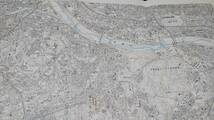 古地図 　武蔵府中　東京都　　地図　地形図　資料　46×57cm　　昭和51年測量　　平成20年印刷　発行　A　書き込み_画像6