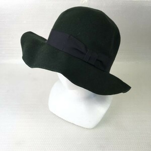 Made in USA★San Francisco Hat/サンフランシスコハット★ウール フェルトハット【M～L/円周46cm/Green/深緑】knit/hat/cap◆CB-07