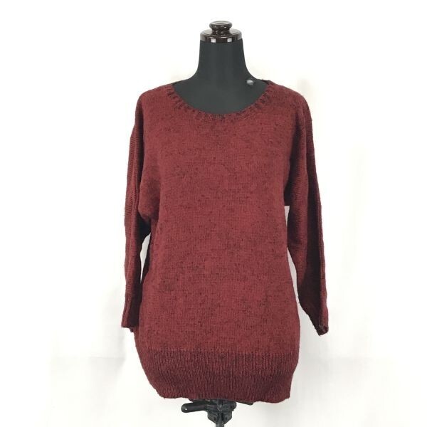 ビームスハート/BEAMS HEART★ニットセーター【women’s size -M/ワインレッド/winered】Tops/Sweater◆BH50