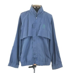 J.PRESS GOLF/ジェイプレス★ゴルフジャケット/ブルゾン/収納可フード【Mens size -LL/青】ウインドブレーカー//Jackets/Jumpers◆BH36