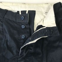 Made in Japan★MINOTAUR/ミノトール★スラックス/テーパードパンツ【Mens size -S/股下73cm/紺/Navy】ボタンフライ/Pants/Trousers◆BH32_画像4