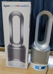 美品 dyson ダイソン pure hot+cool link HP02 WS COOL 空気清浄機能ファンヒーター 