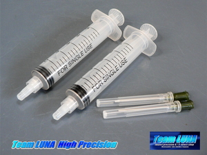 LUNA super syringe 10ml needle set 2pcs