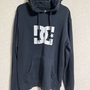 DC スウェットパーカー ブラック