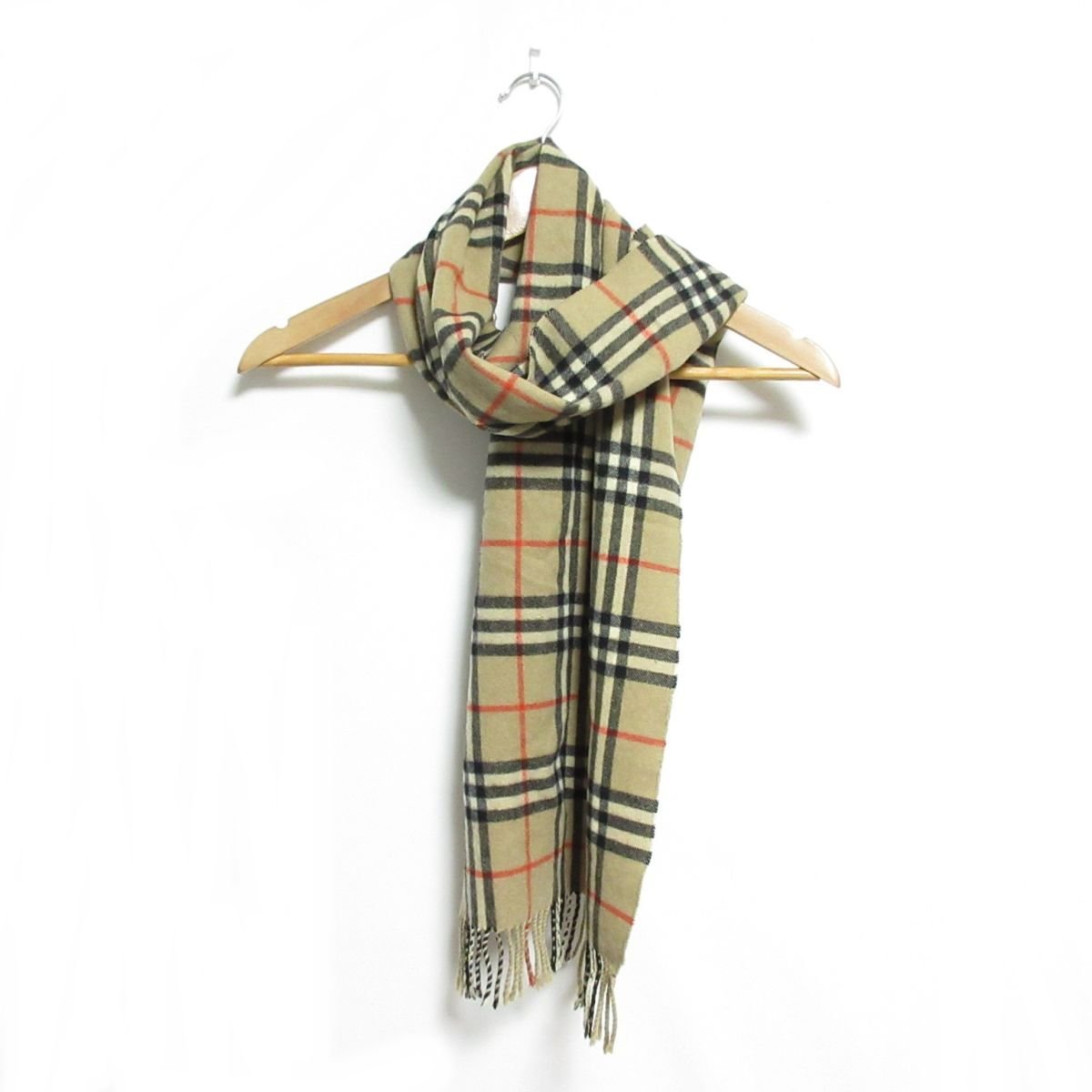 バーバリー マフラー カシミヤ ベージュ系 BURBERRY Burberrys バーバリー マフラー カシミヤ ベージュ系 BURBERRY Burberrys