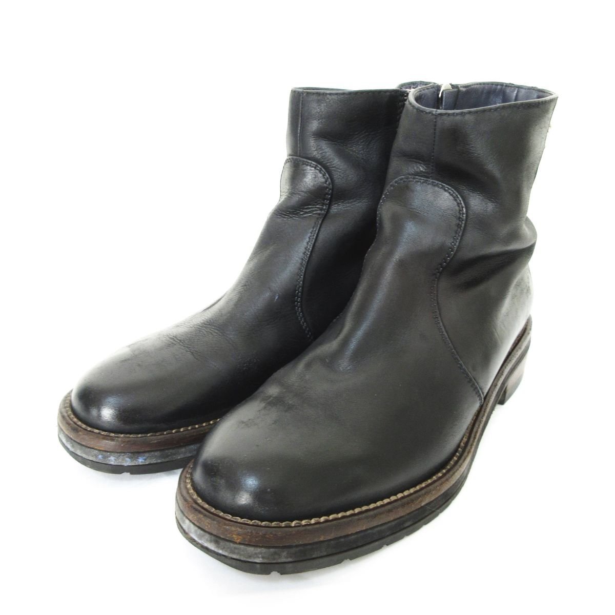 ヤフオク! -「chanel(シャネル) ブラック ショートブーツ」(シャネル ...
