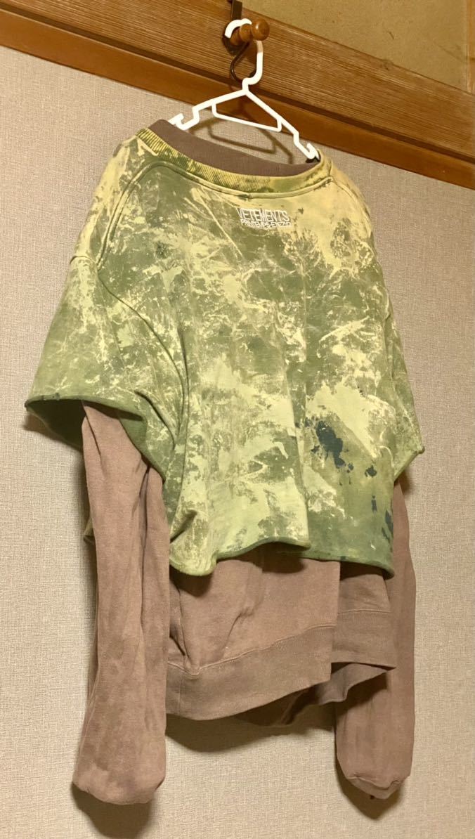 希少 Vetements Levi's L ヴェトモン リーバイス 再構築 デニム