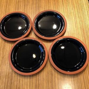 未使用◆ダルトン◆ DULTON 【テラコッタ プレート 24cm×4枚 NAVY】 TERRACOTTA PLATE ◆パスタ・パン皿ネイビー アメリカン