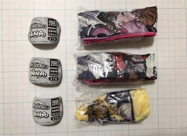 僕のヒーローアカデミア NUNOPO ヌノポ 麗日お茶子、切島鋭治郎、上鳴電気 3点セット