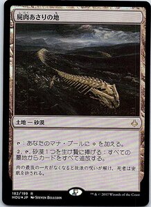 FOIL/屍肉あさりの地/Scavenger Grounds/プロモ/日本語版/MTG１枚 [FC]