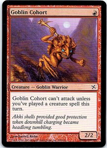 FOIL/ゴブリンの群勢/Goblin Cohort/神河謀叛/英語版/MTG１枚 [FC]