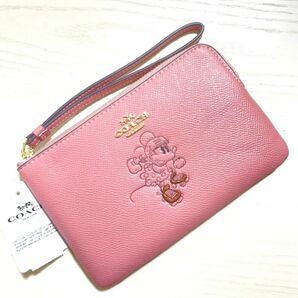 コーチ COACH ディズニーコラボ ポーチ リストレット 長財布 各種 新品未使用品 ポーチ、長財布の紹介ページ 正規品