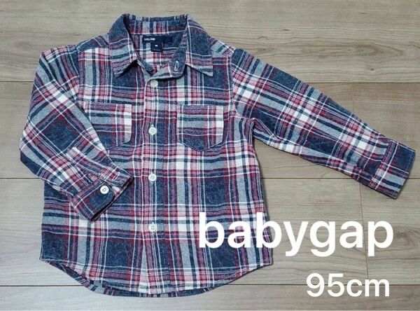 babyGAP　チェックシャツ　95