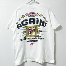 ■激レア■90s USA製 NIKE WORLD CHAMPS Tシャツ L ナイキ NBA raptee raptees ビンテージ_画像2