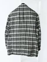 COMME des GARCONS HOMME PLUS 1996SS リフレクター期 テーラード ジャケット チェック コート ニット パンツ シャツ セットアップ スーツ_画像2