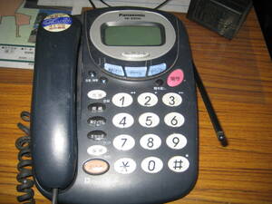 中古品 Panasonic 電話 VE-D90L-K 子機2個