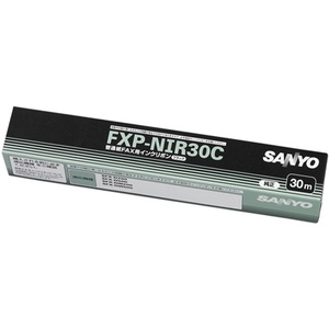  Sanyo original * plain paper facsimile for ink ribbon *FXP-NIR30C* ink ribbon . holder. set *A4 size corresponding . approximately 90 sheets. seal character . possibility!