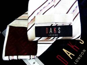 ■■SALE④■№5885 【DAKS】ダックス【ストライプ】ネクタイ