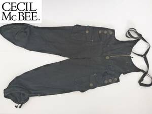 CECIL McBEE　セシルマクビー ★黒　ブラック　サロペット　S