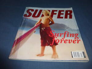 80/⑥ foreign book [SURFER MAGAZINE]2001 year 10 month number * extra-large number surfer surfing 