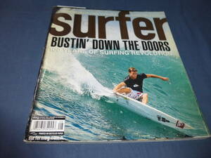 80/⑫ foreign book [SURFER MAGAZINE]2007 year 8 month number * extra-large number surfer surfing 