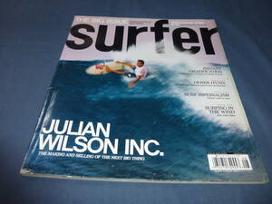 80/⑭ foreign book [SURFER MAGAZINE]2010 year 8 month number * extra-large number surfer surfing 