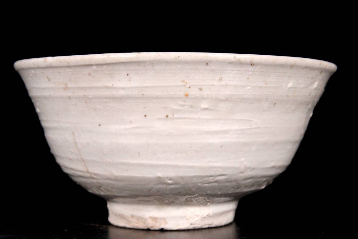 年一回決算セール! 李朝初期 白磁大茶碗 口径 15cm 0417 | www.tspea.org