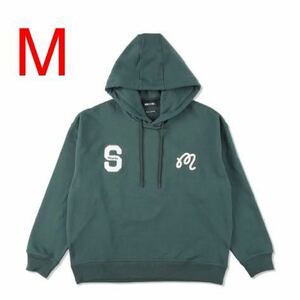 MALBON X WDS マルボン ウィンダンシー フーディ スウェット パーカー M MALBON GOLF X WDS HOODIE / GREEN