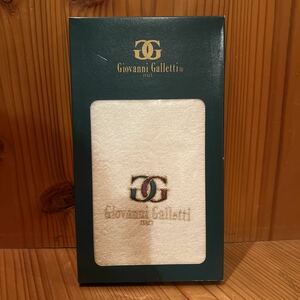 【新品未使用】 Giovanni Galletti ITALY ハンドタオル　フェイスタオル