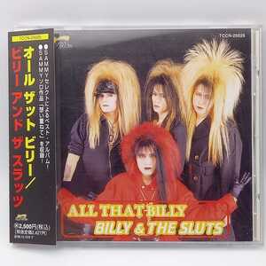 C-0644★中古CD 帯付★ビリー・アンド・ザ・スラッツ　／　オール・ザット・ビリー　BILLY &　THE SLUTS ビジュアル系　TCCN-25025　