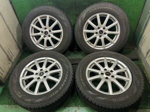 ピレリ　ICE ASIMMETRICOPLUS　225/65R17　アルミホイール付きセット　4本　5H/7J　ET48/114.3　スタッドレスタイヤ　CX-5エクストレイル