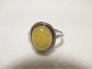 Янтарное кольцо ② 3 ☆ натуральный каменный камень камень янтарь янтарь