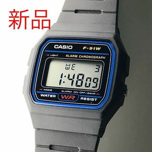 新品 CASIO F-91W デジタル腕時計 カシオスタンダード