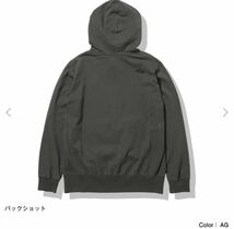 ノースフェイス/THE NORTH FACE/レディース/ヘビーコットンフーディ/フード付パーカー/Lサイズ/アスファルトグレー_画像2