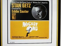 スタン・ゲッツ/Jazz Soundtrack Album Classic/レコジャケ ポスター 額入り/Stan Getz/Mickey One/ウォーレンベイティ/ガンボアート_画像3