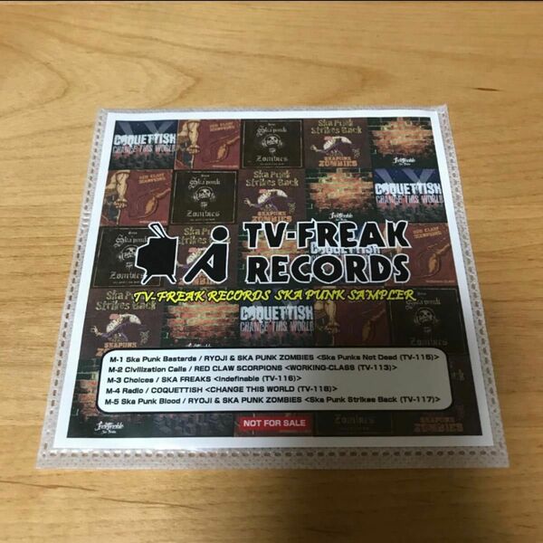 【非売品！】TV－FREAKRECORDS スカパンク SAMPLER