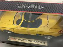 Maisto　マイスト　ミニカー　MUSTANG MACH Ⅲ　ムスタング　Silver Eduition　1/18　未使用　車　自動車　　　　　B2.1_画像9
