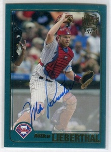 【MLB】19 TOPPS ARCHIVES『Mike Lieberthal』Auto(直筆サイン)