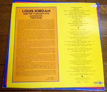 Louis Jordan And His Tympany Five - Greatest Hits 1945-1950 - LP / Caldonia Boogie,Beware,Choo Choo Boogie,School Days,MCA Records_画像3