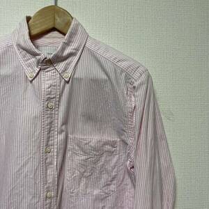 THOM GREY( Tom серый ) Tom Brown розовый полоса рубашка 