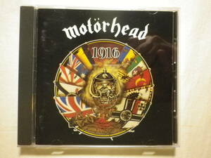 『Motorhead/1916(1991)』(1991年発売,ESCA-5243,廃盤,国内盤,歌詞対訳付,The One To Sing The Blues,Lemmy)