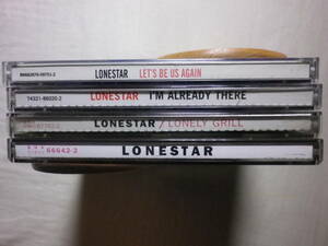 『Lonestar アルバム4枚セット』(Lonestar,Lonely Grill,I'm Already There,Let's Be Us Again,Amazed,カントリー,90's)